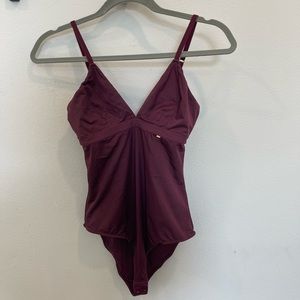 Dark purple / burgundy bodysuit